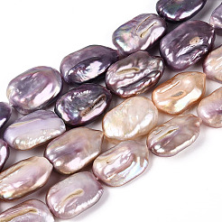 Natural Baroque Keshi Pearl Beads Strands&nbsp;PEAR-S020-K13