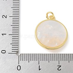 Brass Micro Pave Cubic Zirconia Pendants&nbsp;KK-K298-30G