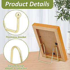 16Pcs Iron Display Easel Stands for Photo Frames&nbsp;ODIS-WA0001-02