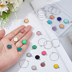 DIY Wine Glass Charm Making Kits&nbsp;DIY-FH0010-29