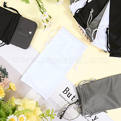 18Pcs 3 Colors Rectangle Microfiber Eyeglass Cases&nbsp;ABAG-CN0001-17