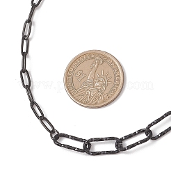 304 Stainless Steel Paperclip Chain Necklaces for Women Men&nbsp;NJEW-JN05820