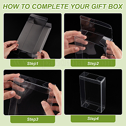 Transparent PVC Box&nbsp;CON-WH0084-97B