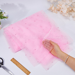 Polyamide & Resin Mesh Fabric&nbsp;DIY-WH0671-349A