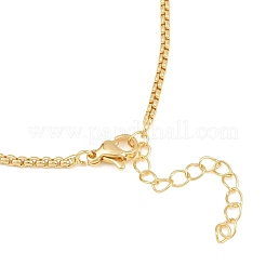 Brass Box Chain Bracelet Making&nbsp;KK-CBADBBF-01G
