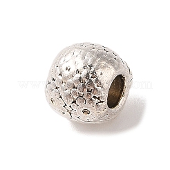 Tibetan Style Alloy European Beads Rhinestone Settings&nbsp;TIBE-Q090-65AS