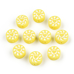 Handmade Polymer Clay Beads&nbsp;CLAY-T019-15B