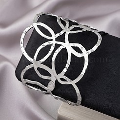 Hollow Out Alloy Cuff Bangles for Women&nbsp;FS-WGA5141-02