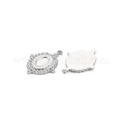304 Stainless Steel Pendant Enamel Settings&nbsp;STAS-N097-125P