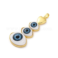 Rack Plating Brass Pendants&nbsp;KK-H510-01G-01