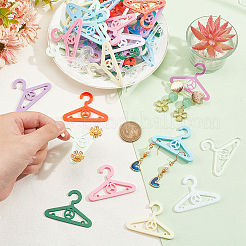 50Pcs 10 Colors Mini Acrylic Earring Hanger&nbsp;EDIS-PH0001-87C