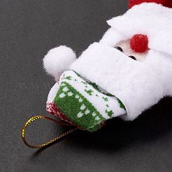 Non Woven Fabric Christmas Pendant Decorations&nbsp;AJEW-P099-04