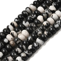 Natural Zebra Jasper Beads Strands&nbsp;G-A280-A22-02