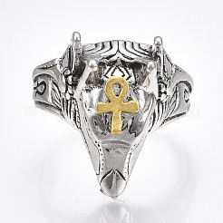 Alloy Wide Band Rings&nbsp;X-RJEW-T006-07