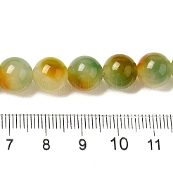 Natural Dyed White Jade Beads Strands&nbsp;G-M402-C04-11