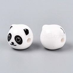 Handmade Printed Porcelain Beads&nbsp;PORC-P029-02A-01