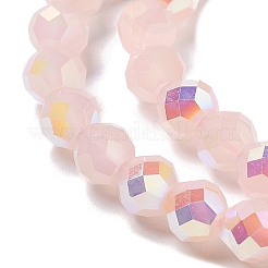 Electroplate Glass Beads Strands&nbsp;GLAA-A014-01C