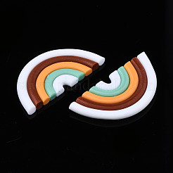 Handmade Polymer Clay Cabochons&nbsp;CLAY-N010-030-09