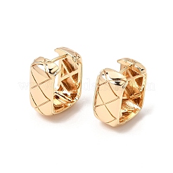Brass Hoop Earrings&nbsp;KK-CBACA55-19G