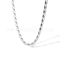Stylish 304 Stainless Steel Can Tab Chain Necklaces&nbsp;VU2400-2