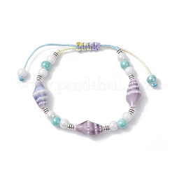 3Pcs 3 Colors Handmade Porcelain Beaded Bracelets&nbsp;BJEW-JB12473