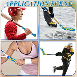 Polycotton Badminton Racket Head Protector Sticker&nbsp;DIY-WH20013-90N