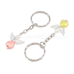100Pcs Alloy Acrylic Keychains&nbsp;KEYC-JKC01277
