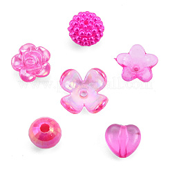 Opaque & Transparent Acrylic Beads&nbsp;MACR-T045-01G