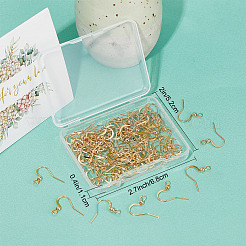 100Pcs 304 Stainless Steel French Earring Hooks&nbsp;STAS-SC0004-63G