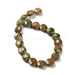 Natural Unakite Beads Strands&nbsp;G-K357-B04-01