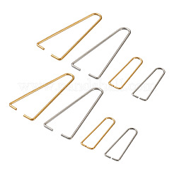 PVD Vacuum Plating 304 Stainless Steel Ice Pick Pinch Bails&nbsp;STAS-TA0001-27