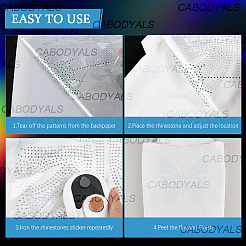 Glass Hotfix Rhinestone&nbsp;DIY-CY0001-01A