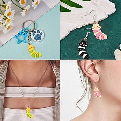 15Pcs 3 Colors Resin Pendants&nbsp;FIND-YW0007-47