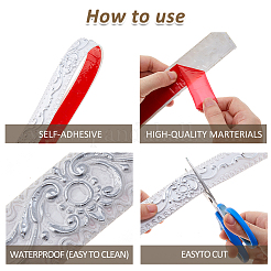 PVC Self-Adhesive Flexible Molding Trim&nbsp;AJEW-WH0348-636A