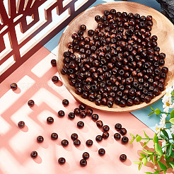Dyed Natural Wood Beads&nbsp;WOOD-GO0001-07B