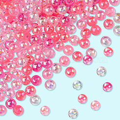 5 Colors Transparent Acrylic Beads&nbsp;MACR-PA0001-03B-02