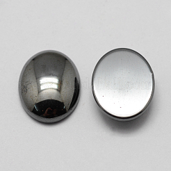 Non-magnetic Synthetic Hematite Cabochons&nbsp;X-G-P162-04-13x18mm
