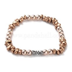 Electroplated Non-magnetic Hematite Bracelets&nbsp;BJEW-G728-05