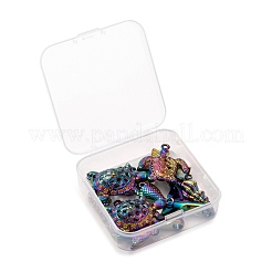 12Pcs 6 Style Ocean Themed Alloy Pendants&nbsp;FIND-LS0001-01