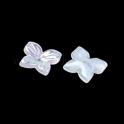 Iridescent Plating Acrylic Bead Caps&nbsp;AC-CBA81FF-03