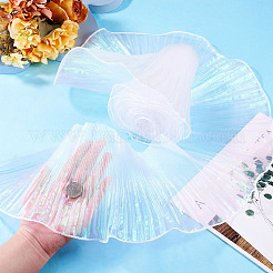 5 Yards Polyester Ruffled Ribbon&nbsp;OCOR-TA0004-06G
