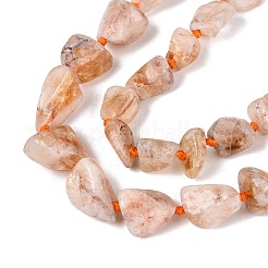 Raw Rough Natural Citrine Beads Strands&nbsp;G-N362-10A-01