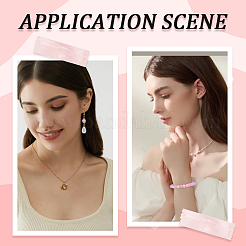 DIY Round Imitation Acrylic Pearl and Glass Beads Jewelry Making Finding Kits&nbsp;DIY-SP0002-78E
