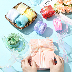 9Pcs 9 Colors Polyester Ribbons&nbsp;OCOR-CJ0004-08