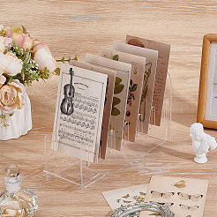 Acrylic Slotted Display Stands&nbsp;ODIS-WH0177-012
