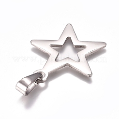 Tarnish Resistant 304 Stainless Steel Pendants&nbsp;STAS-I135-23P