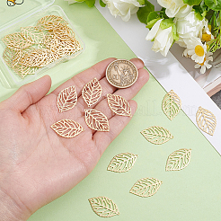 40Pcs Brass Pendants&nbsp;KK-BBC0028-08