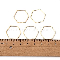 Brass Linking Rings&nbsp;KK-S327-03KC