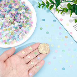 2400Pcs PVC Paillette/Sequin Pendants&nbsp;FIND-HY0005-24C