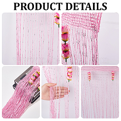 Polyester Door String Curtain&nbsp;AJEW-WH20128-054C